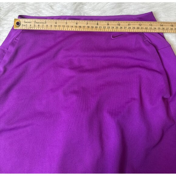 Nike Women's Small Bright Purple Dri Fit Skort Golf Tennis - Picture 7 of 8